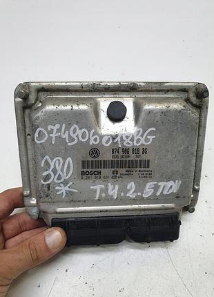 Блок управления двигателем эбу volkswagen t4 2.5 tdi 074906018bg