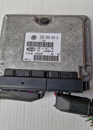 Блок управління двигуном ебу audi a2 1.4 036906034q