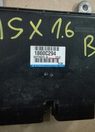 Блок управления двигателем эбу mitsubishi 1860c294