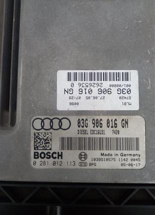 Блок управления двигателем эбу chiptuning engine ler 2.0 tdi blb audi immo off