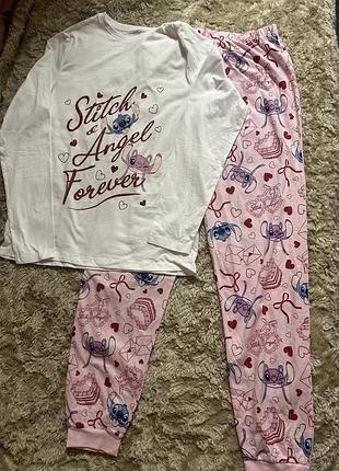 Піжама домашній костюм stitch primark