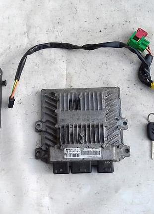 Блок управління двигуном ебу 5ws40112bt 9647568180 immo kit citroen c3 i 1.4 hdi 02-09
