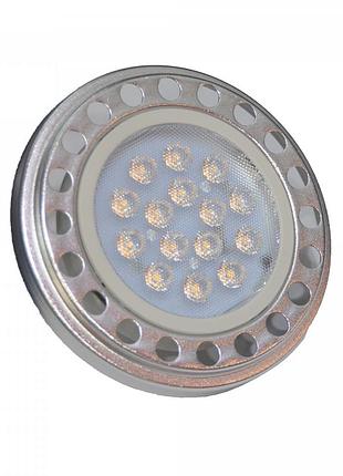Лампа светодиодная led gu10 15w nw ar111