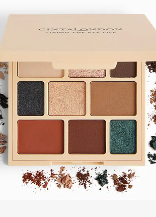 Cinta london eyeshadow palette in living the eye life палитра теней для век в living the eye life, 6,5 гр.