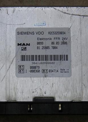 Блок управления двигателем эбу ffr emu man 24v 81258057084