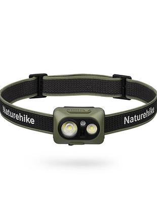 Фонарь налобный naturehike cnk2450zm010, зеленый