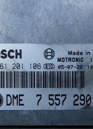 Блок управления двигателем эбу bmw e90 2.0 b 7557290 5
