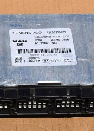Блок управления двигателем эбу ffr man 81258057083 tgx tgs 81 25805 7083