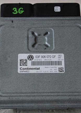 Блок управления двигателем эбу volkswagen polo 03f906070gf 5wp44822