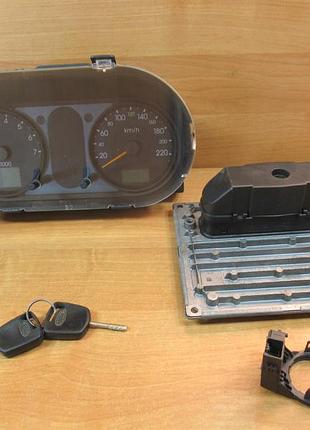 Блок управления двигателем эбу ford fiesta mk6 1.3 8v 2s6a-12a650-nd