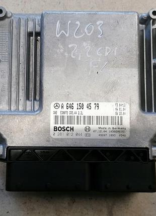 Блок управління двигуном ебу підйомника mercedes-benz w203 2.2 cdi a6461504579