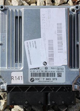 Блок управления двигателем эбу bmw e60 e90 e83 m47 2.0d 7803373 0281013501