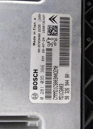 Блок управления двигателем эбу bosch 0281035366 9832694480 2