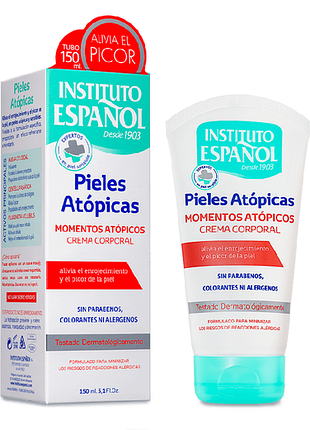 Крем для тела для чувствительной кожи instituto espanol moments atopicas 150 мл