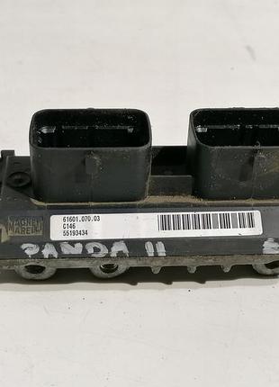Блок управления двигателем эбу fiat panda ii 55193434