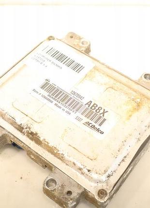 Блок управления двигателем эбу opel corsa e 1.4 5