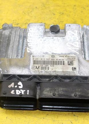 Блок управления двигателем эбу opel zafira b 1.9 cdti 55205620 0281013567 1232