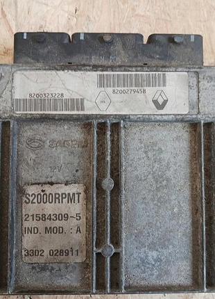 Блок управління двигуном ебу renault 2.0 t 8200279458
