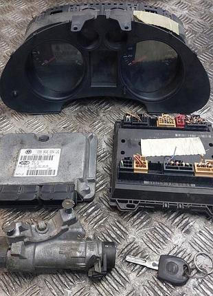 Блок управления двигателем эбу cordoba ii 1.4 16v 036906034jg 6q1937049d 4b0905851c