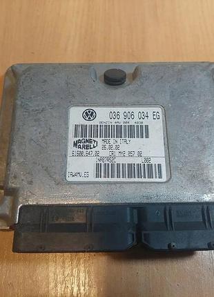 Блок управління двигуном ебу audi a2 1.4 16v 036906034eg iaw4mv.eg