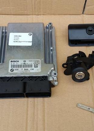 Блок управления двигателем эбу двигун 7 800130 bmw e46 320cd 150к.с. 05р 7800130 0281011122