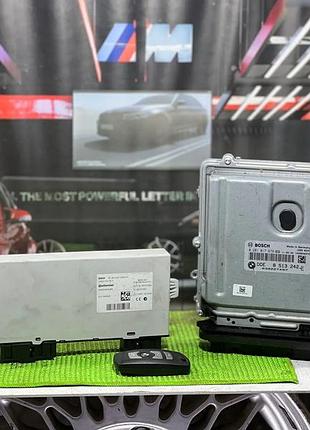 Блок управління двигуном ебу bmw 5 f10 f11 n47 ключ 8513242 9257039