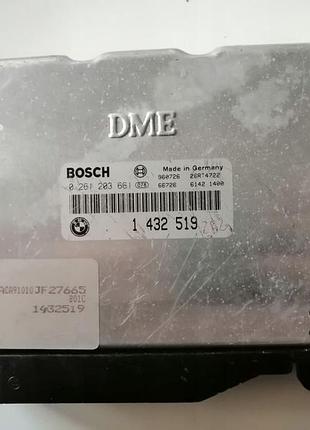 Блок управління двигуном ебу 1432519 bmw e36 m43 0261203661