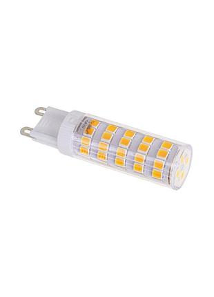 Лампа светодиодная led 4,8w g9 ww 220v
