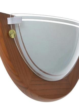 Бра настенное накладное деревянное в ванную половинка pk-040/1p-12 brille 181477