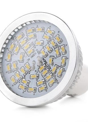 Лампа светодиодная led 4.9w gu10 ww mr16 ccd 220v ch