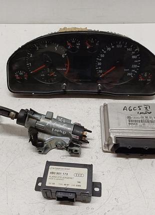 Блок управления двигателем эбу audi a6 c5 97-2.8 іммометр, запалювання