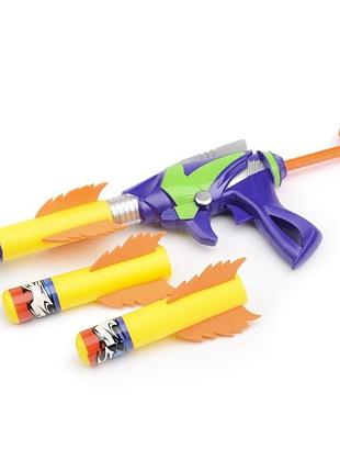 Игрушечный бластер с мягкими ракетами im134