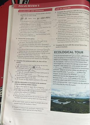 Focus 4 second edition students book workbook 4