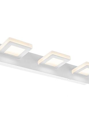 Подсветка направленного света настенная накладная led al-520/3*3w nw wh brille 26-496