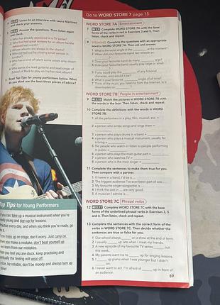Focus 4 second edition students book workbook 3