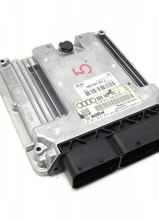 Блок управления двигателем эбу audi 8r0907401j 12318931267