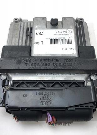 Блок управления двигателем эбу audi a4 b8 03l906019c 2.0 136km 07-15 lork-486-25454
