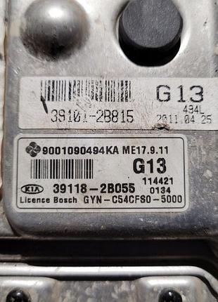 Блок управления двигателем эбу kia engine 39118-2b055 2