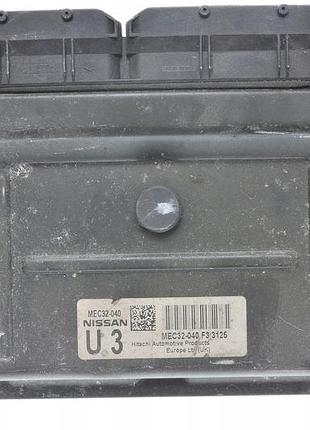 Блок управления двигателем эбу mec32-040 u3 nissan micra