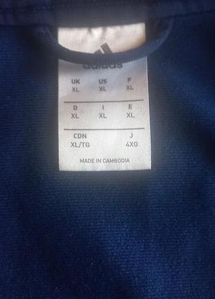 Олимпийка мастерка zip adidas оригинал xl 4