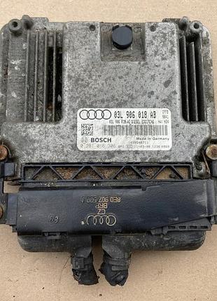 Блок управління двигуном ебу audi a3 8p ліфт 08-12 2.0 tdi cff 03l906018ab