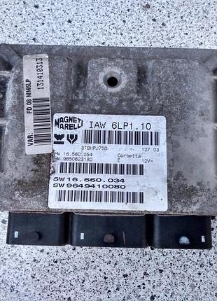 Блок управління двигуном ебу magneti marelli 9649410080
