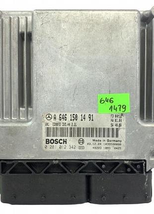 Блок управління двигуном ебу mercedes-benz c w203 2.2 cdi a6461501491 0281012342