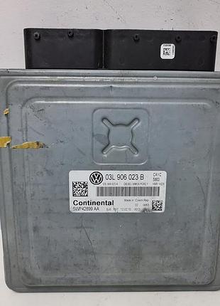 Блок управления двигателем эбу volkswagen golf vi 1.6tdi 03l906023b