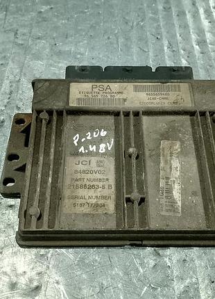 Блок управління двигуном ебу peugeot 206 9656972680 9655659480 1.4 8v