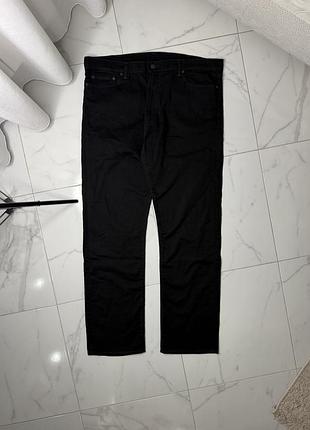 Чорні джинси levi's 504 regular straight original