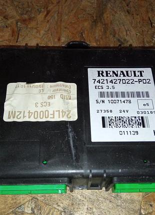 Блок управления двигателем эбу ecs 3.5 renault premium dxi 7421427022