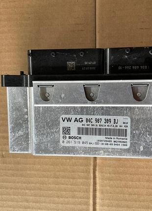 Блок управління двигуном ебу оригінальний, skoda 04c907309bj