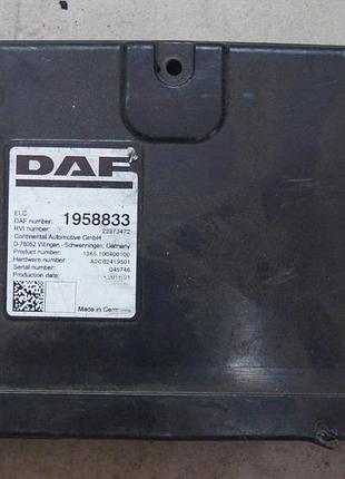 Блок управління двигуном ебу світлового модуля daf 195883300