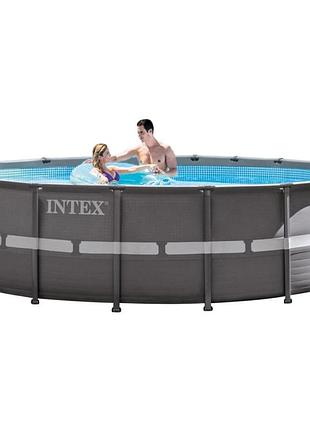 Бассейн каркасный intex 26330 (549-132см), 26423 л